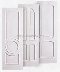 白色底漆MDF室内门预挂门实心芯底漆门