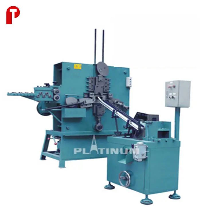 Tự Động PLC Quần Áo Hanger Hook Mùa Xuân Và Ring Making Forming Machine