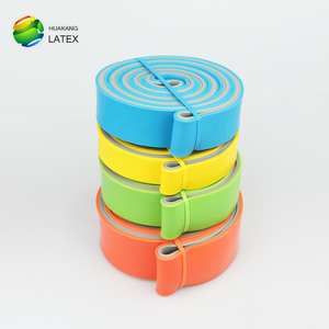 개인 훈련을위한 맞춤형 운동 피트니스로드 저항 밴드 라텍스 스트립 유형 - Product Image 4