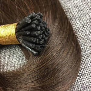 Punta <span class=keywords><strong>i</strong></span> cutícula aligneed Virgen del pelo marrón color - Product Image 2