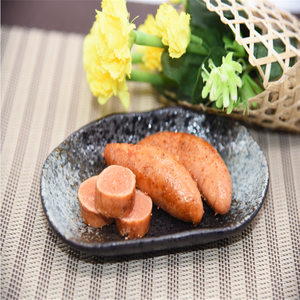 Venta caliente Pollock Roe tira de sabor japonés Mentaiko Roe