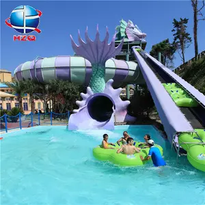 New design water slide tubes super monster fiberglass bowl slide for adults and kids