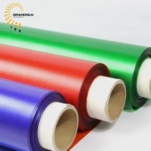 Película plástica de PVC Flexible y suave no adhesiva