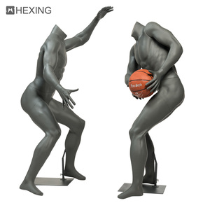 Cheap Life Size Fiberglass Headless Playing Basketball Full Body Muscle <strong>Mannequin</strong> <strong>Male</strong> for Display - Product Image 4