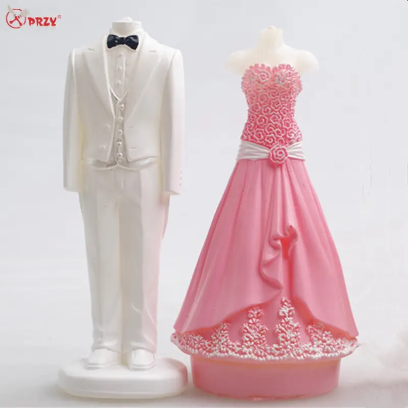 Новый Стиль розового свадебного платья 100% силиконовые формы для выпечки свечей ручной работы формы для мыла