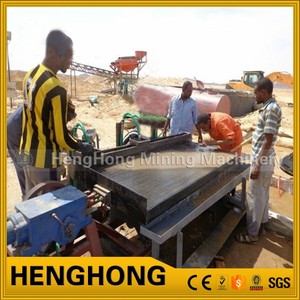 Campos de oro de negocios mesa vibradora de esposa de equipos de minería de china para la venta - Product Image 3