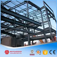 Portal de la estructura de acero Q235 Q345 Truss espacio diseño prefabricadas almacén construcción al por mayor ADTO grupo
