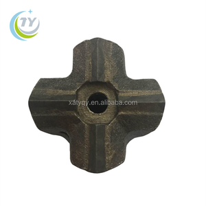 ไฮดรอลิเจาะ Rig ทังสเตนคาร์ไบด์เรียวข้ามบิต <span class=keywords><strong>T38</strong></span>ด้ายข้ามบิต - Product Image 1