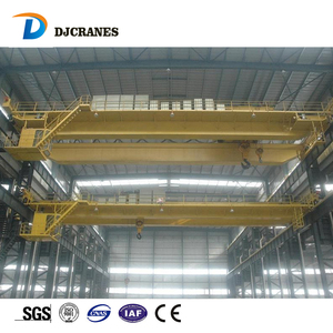 Gru a Ponte a Doppia Trave Tipo QD da 50/15 Tonnellate con Carrello e Verricello per Uso in Acciaierie - Product Image 3