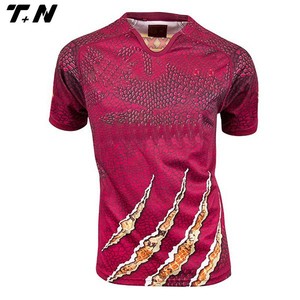 Cheap plain All Black rugby jersey for men - Product Image 3