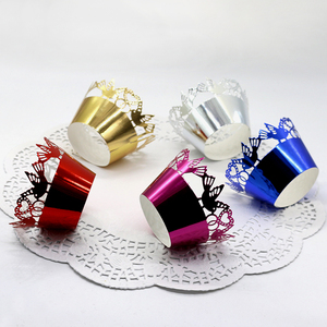 Toppers de Cupcake, 10 pièces, emballages, Laser, pour fête