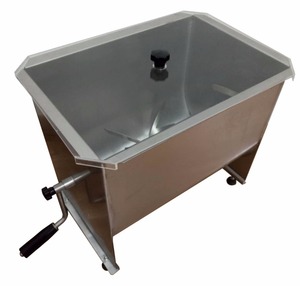 304 manual de acero 20L <span class=keywords><strong>casa</strong></span> tipo eje mezclador de carne picada de - Product Image 1