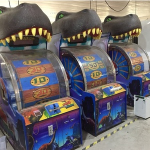 Machine de jeu d'arcade électronique de loterie à roulettes avec roue de la fortune et système de rachat de tickets, pour jeux de poussée de pièces de monnaie et divertissement intérieur, de Singapour - Product Image 5