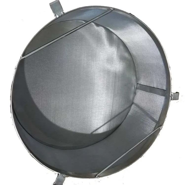 Stainless steel filter wire mesh bucket strainer