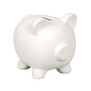 DIY Money Box Ceramic Bisque Paint Your Own Piggy Bank