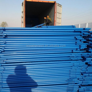 Ngoài Trời Tạm Thời 6 Chân PVC Tráng Hàng Rào Tấm Trellis Cổng Và Con Chó Kennel Chuỗi Liên Kết Hàng Rào Cổng - Product Image 6