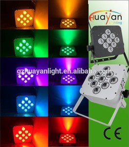 Rgbaw <span class=keywords><strong>se</strong></span> desconecta Powered Led Flat Par Can Led Par 64 RGB DMX iluminación escénica - Product Image 1