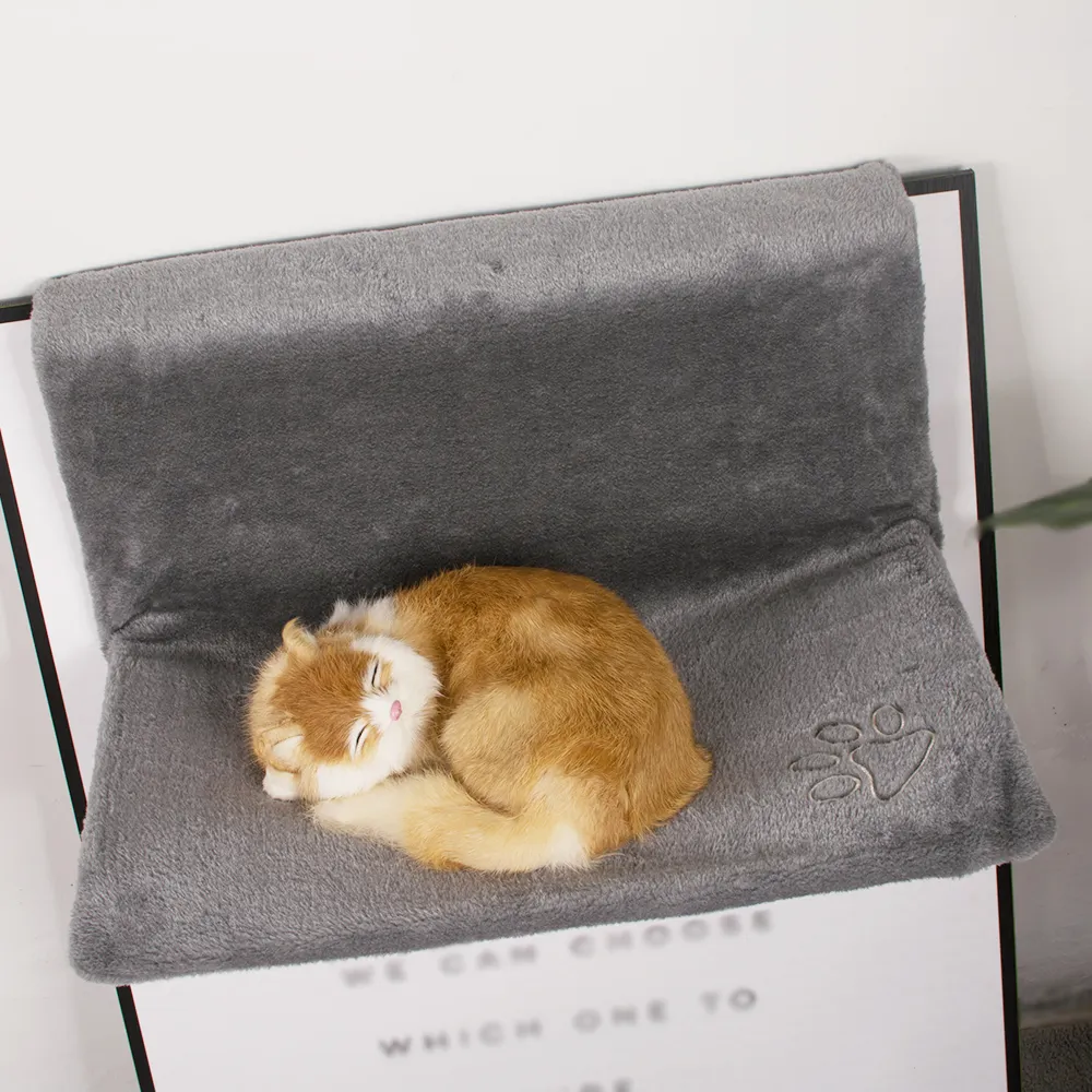 Оптовая продажа, металлический складной роскошный гамак, Модная современная кровать для кошек
