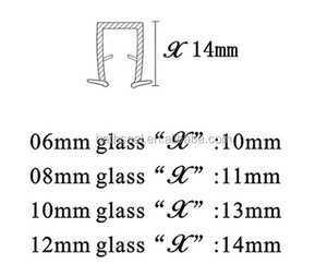Bagno utilizzato finestre e porte <span class=keywords><strong>accessori</strong></span> <span class=keywords><strong>IN</strong></span> <span class=keywords><strong>PVC</strong></span> striscia u profilo - Product Image 2