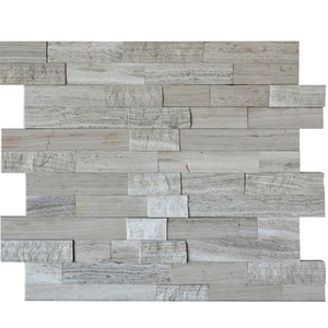 Natural fósiles mármol fachada exterior de piedra revestimiento de pared azulejos Decoración - Product Image 1