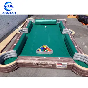 Groothandel Prijs Opblaasbare Snooker Voetbal Pooltafel Voor Koop Grappig Outdoor Of Indoor Voetbal Games