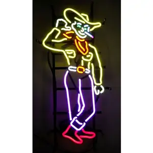 Vegas Cowboy Led Neon Sign