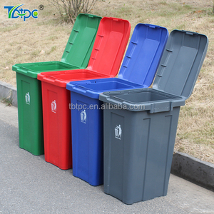 TBTPC 50 lt garbage <strong>trash</strong> recycle <strong>bin</strong> 13 gallon <strong>color</strong> <strong>code</strong> 50liter <strong>trash</strong> <strong>bin</strong> for different waste collection - Product Image 3