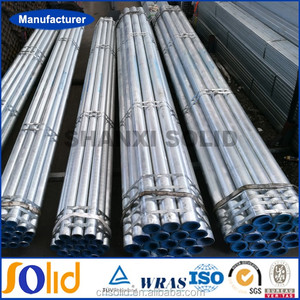 ASTM A53 galvanizado en caliente de tubo laminado ranurado de tubo de acero galvanizado - Product Image 5