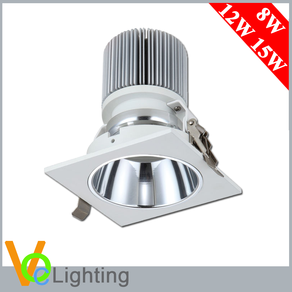 Source de Lumière Led Haute Puissance 4 Pouce Encastré Led Plafond Spot Light 15 Watt