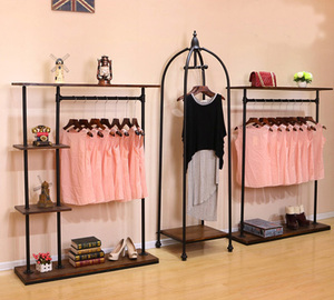 <strong>Cloth</strong> Display <strong>Stand</strong> <strong>Rack</strong>, Clothes Display <strong>Stand</strong> for Shop Garment Store - Product Image 3