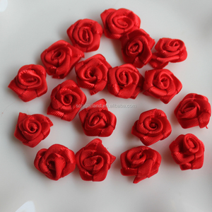 Fiocchi in Raso per Bouquet da Sposa, Applicazioni Floreali, Accessori per Capelli, Fai da Te, Nastro in Tessuto 15mm, Fiocchi Monofacciali Annodati a Mano - Product Image 6