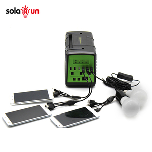 ソーラーラン ソーラーホームシステム 30w プリペイド式 <span class=keywords><strong>PAYG</strong></span> 6スロットバッテリー充電器付き 小規模事業者向け - Product Image 5