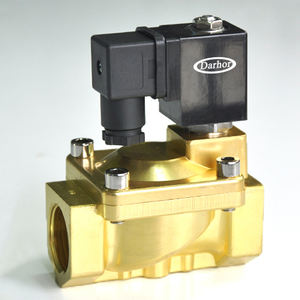 Darhor normaler weise geschlossen 2-Wege-Edelstahl-Messing-Elektro-gesteuertes Gas magnetventil 0, 3-16bar - Product Image 4