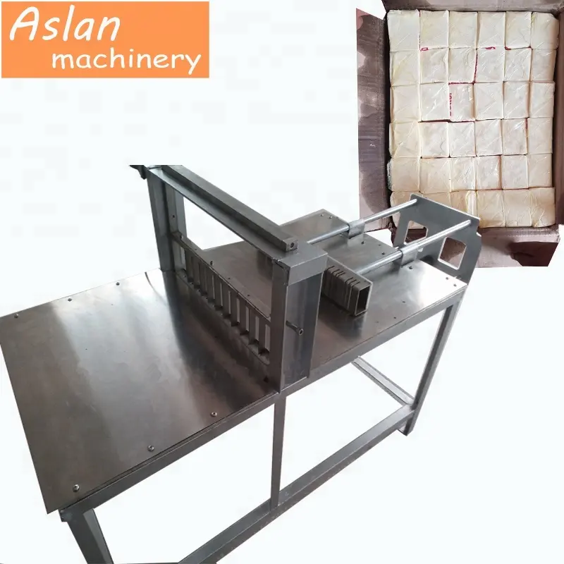 Butter cutting machine / Butter dicer machine / Butter block cutter machine