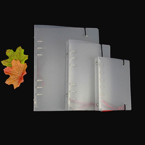 OEM Custom <strong>Size</strong> High Quality Plastic 6-Holes Cover Round Ring <strong>View</strong> Binder File <strong>Folder</strong> for Loose Leaf Sheet Protector With Flap - Product Image 1