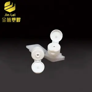 8.6mm plastic spout with flip top for shampoo pouch