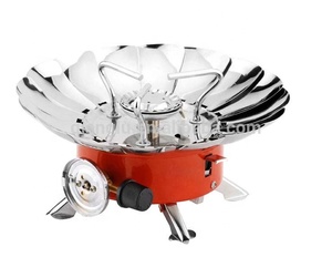 Piccolo mini bruciatore da campeggio con cartuccia a <span class=keywords><strong>gas</strong></span>, bruciatore a <span class=keywords><strong>gas</strong></span> portatile, stufa a loto rotonda - Product Image 1