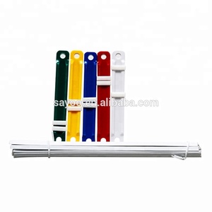 คลิปหนีบ<span class=keywords><strong>กระดาษ</strong></span>พลาสติกหลากสี สำหรับงานสำนักงาน - Product Image 5