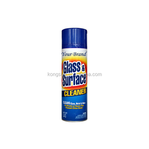 household window glass surface foam aerosol cleaner spray