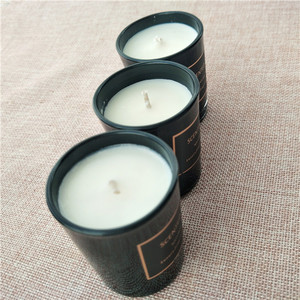 <span class=keywords><strong>Bougie</strong></span> parfumée luxueuses ornée de cire de soja, pot parfumé en verre lisse, boîte-cadeau, de haute qualité - Product Image 2