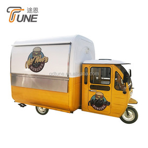 AIR Électrique Alimentaire Remorque Moto Trois Camions de Nourriture De Camion De Nourriture Mobile