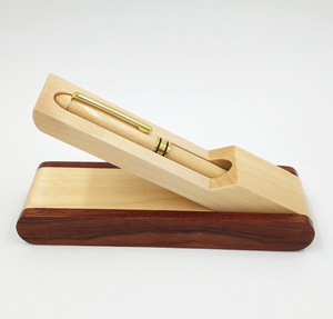 Meilleur stylo plume en bois fin avec coffret <span class=keywords><strong>de</strong></span> présentation, joli coffret cadeau <span class=keywords><strong>de</strong></span> stylo à encre avec porte-stylo en bois unique - Product Image 6
