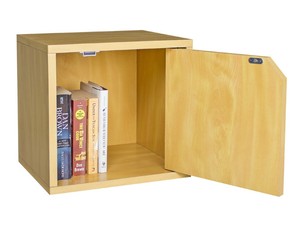 Red Colored Cardboard Kid Books Storage Box With <b>Door</b> - Product Image 6