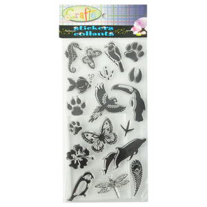 <span class=keywords><strong>Sellos</strong></span> <span class=keywords><strong>acrílicos</strong></span> transparentes <span class=keywords><strong>personalizados</strong></span> de animales para la fabricación de tarjetas - Product Image 5