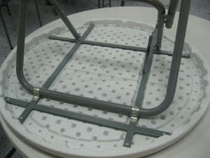 Cao bàn tròn cho Hà Lan/80cm vòng HDPE gấp bảng cocktail ngoài trời/cho hai người sử dụng thanh bảng/cặp vợ chồng với ghế - Product Image 5