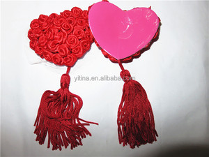 Copricapezzoli Sexy NC013 Autoadesivi, Copricapezzoli a Forma di Rosa Rossa con Nappina Rossa per Ragazze Sexy - Product Image 3