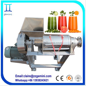 Yüksek kapasiteli ticari alıç Berry sıkacağı/spiral meyve suyu ekstraktör makinesi - Product Image 3