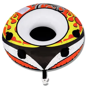 Cheap 1 Rider Inflatable Towable Round Lake Tube for Adults and Kids