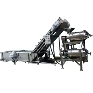 Industriële Knoflook Gember Groente Fruit Oranje Citrus Mango Jam Sap Verwerking Machine