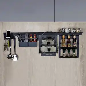 NISKO铝制墙壁安装厨房挂架